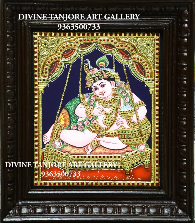 Oonjal Krishna (Size - 15 in x 13 in x 2 in) 