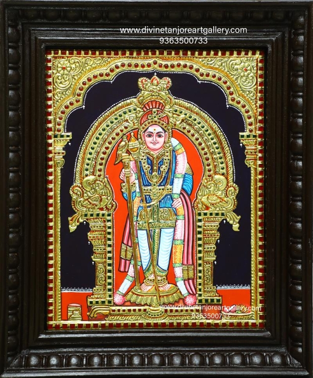 Palani Raja Alangara Murugan (Size - 18 in x 15 in x 2 in)