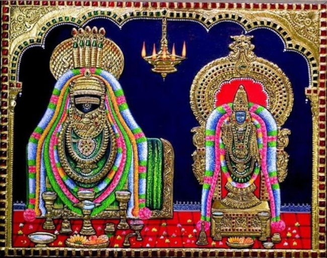 Annamalaiyar Unnamalaiamman (made to order) Size can be customized