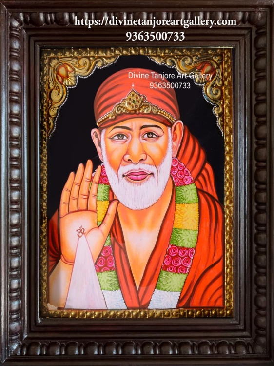 Sai baba (Size -13 in x 11 in x 2 in)