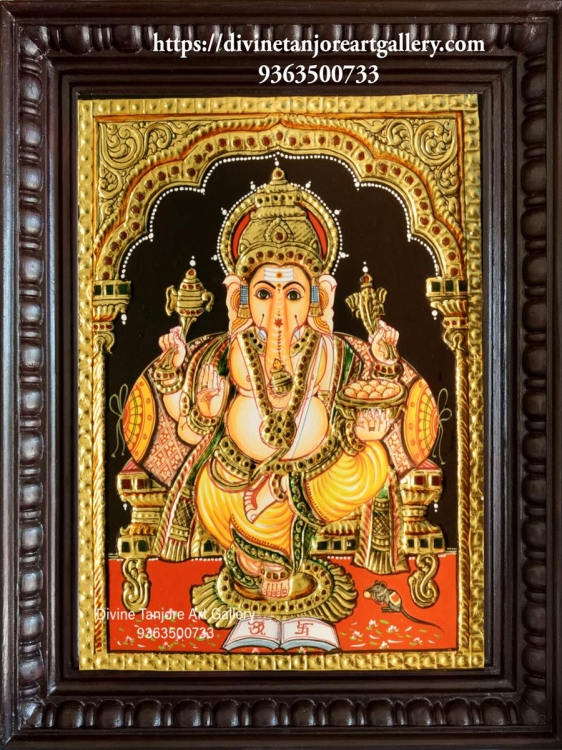 Ganesha (Size -13 in x 11 in x 2 in)