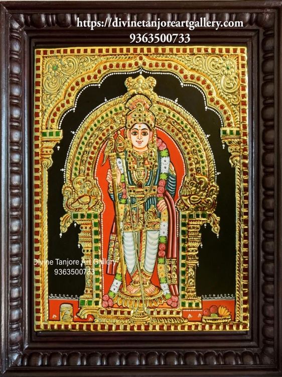 Raja alangara murugan (made to order) Size can be customized