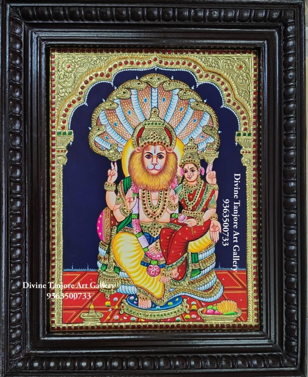 Lakshmi Narasimha (made to order) Size can be customized