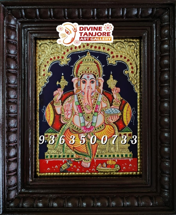 Ganesha (Size -13 in x 11 in x 2 in)