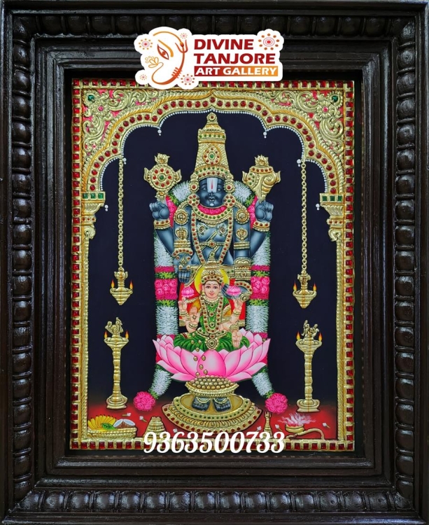 Balaji Lakshmi - (Size - 18 in x 15 in x 2 in)