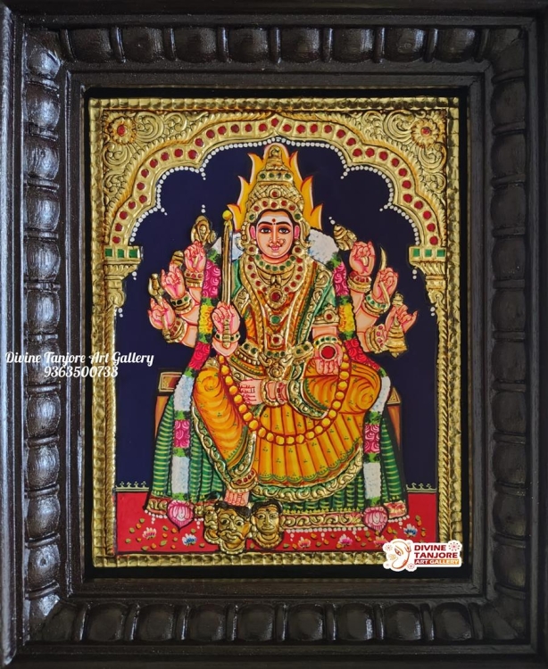 Samayapuram Mariamman (made to order) Size can be customized