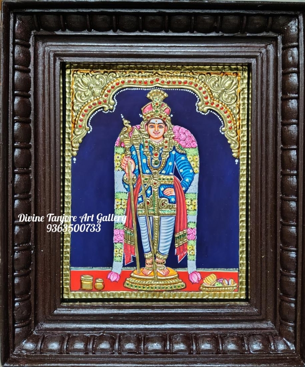Raja alangara murugan (made to order) Size can be customized