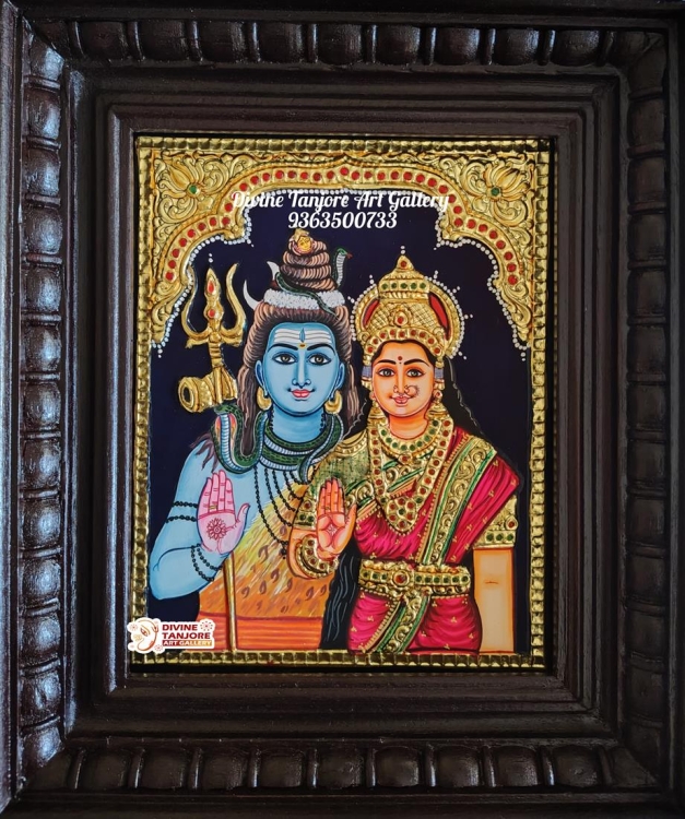 Shiva Parvati (made to order) Size can be customized