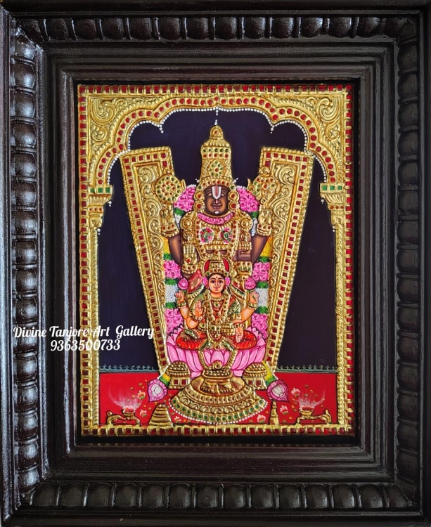 Balaji & Lakshmi (made to order) Size can be customized