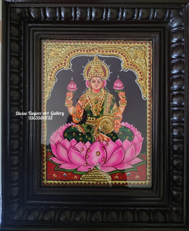 Lotus Lakshmi (Size -13 in x 11 in x 2 in)